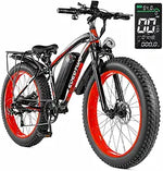 Electric Bike for Adults, 26" Fat Tire Ebikes, 48V 15Ah|20Ah