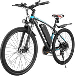 Vivi Electric Bike for Adults, 27.5" Electric Mountain Bike, Peak 750W Ebike 19.8MPH Electric Bike with 48V 499.2WH Battery, Up to 50 Miles, 21 Speed Adult Electric Bicycles, Certified to UL2849