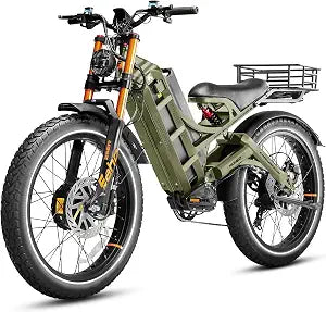 eAhora Romeo Pro 3 Peak 6000W Electric Bike for Adults 52Mph