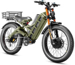 eAhora Romeo Pro 3 Peak 6000W Electric Bike for Adults 52Mph