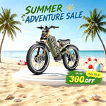 eAhora Romeo Pro 3 Peak 6000W Electric Bike for Adults 52Mph