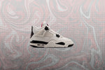 Air Jordan 4 Retro OG 'Flight Club' (GS) - Sail/Black/University Red