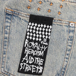 Anti K Stagelight Metalik Pants - Denim