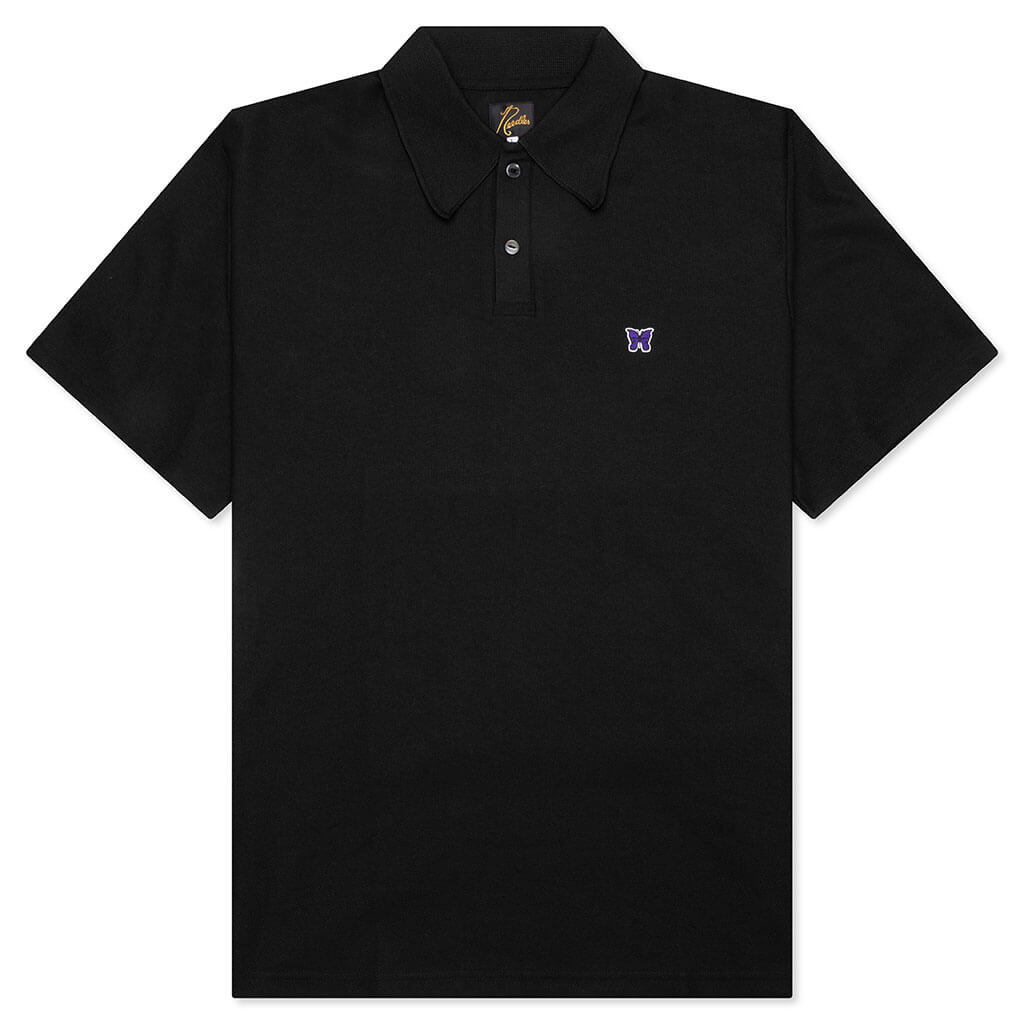 S/S Polo Shirt - Black