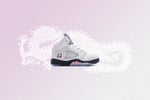 Air Jordan 5 Retro OG '35th Anniversary' (TD) - White/Black/Med Soft Pink/White