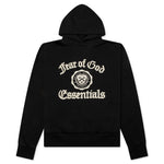 Heavy Fleece Vintage Shrunken Hoodie - Black