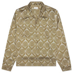 Honor The Gift Floral L/S Button-Up - Gold