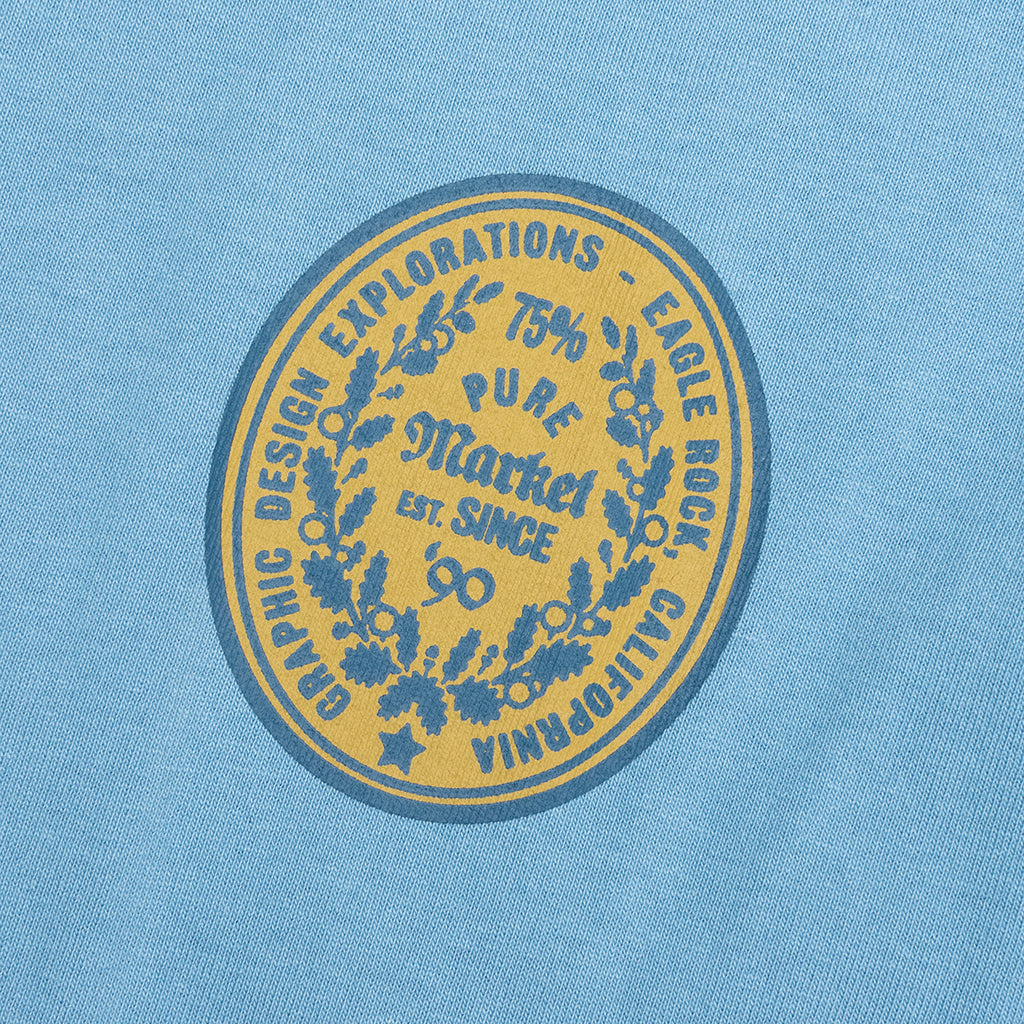 Pure Gold T-Shirt - Sky Blue