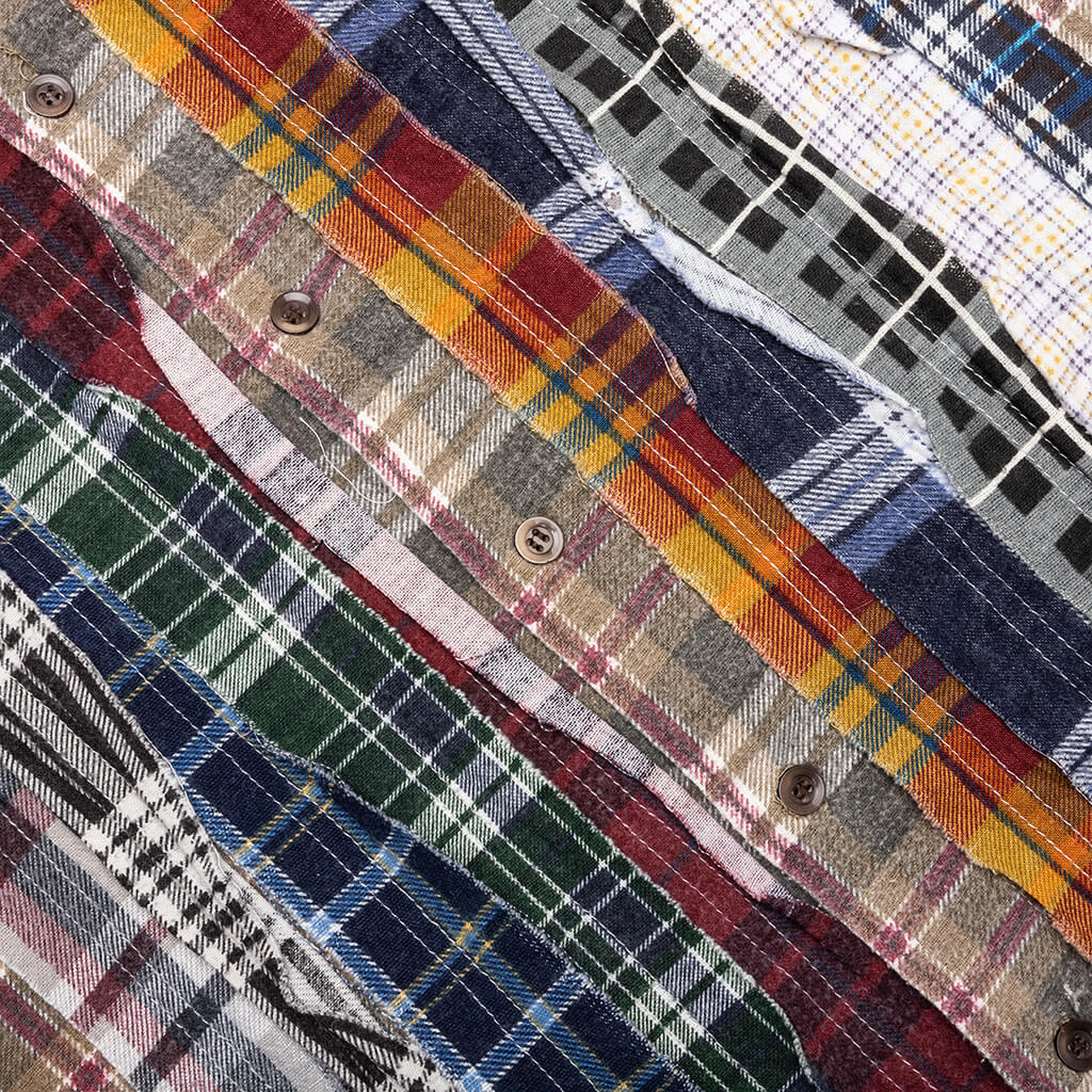 Ribbon Flannel Shirt - Assorted