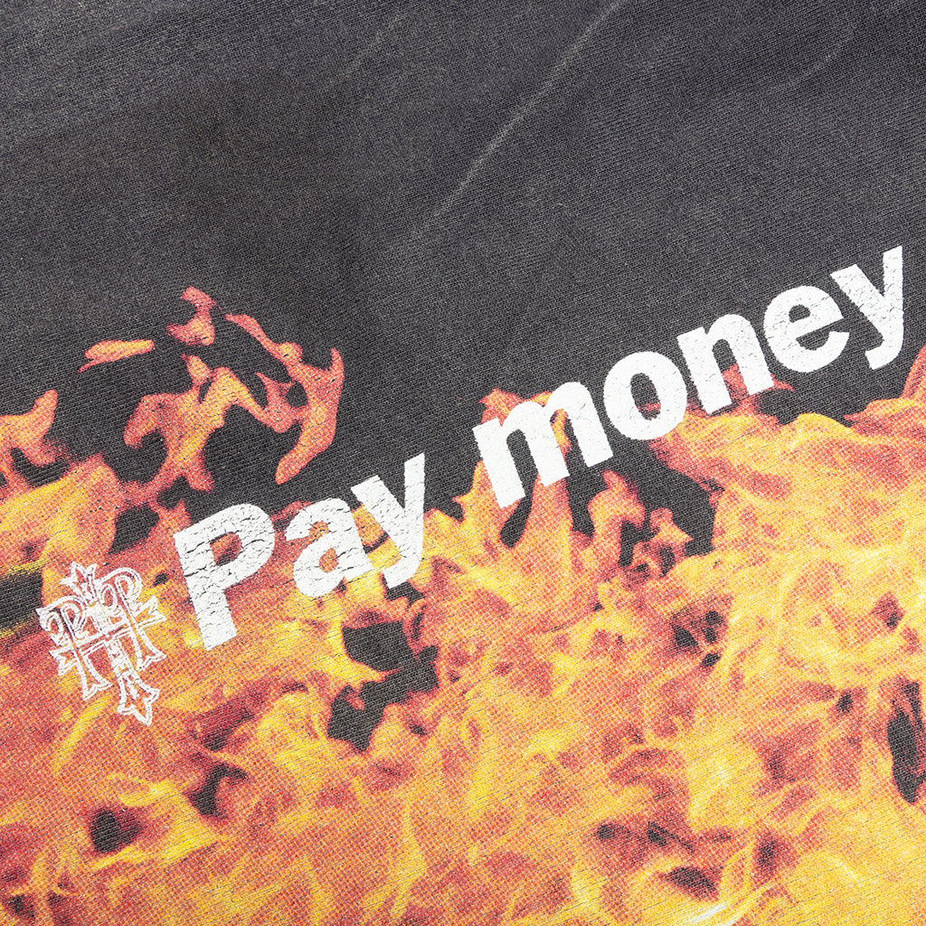Saint Michael x Pay Money To My Pain SR To SS L/S Tee - Black
