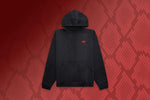 Awake NY x Jordan Fleece Hoodie - Black/Sail/University Red
