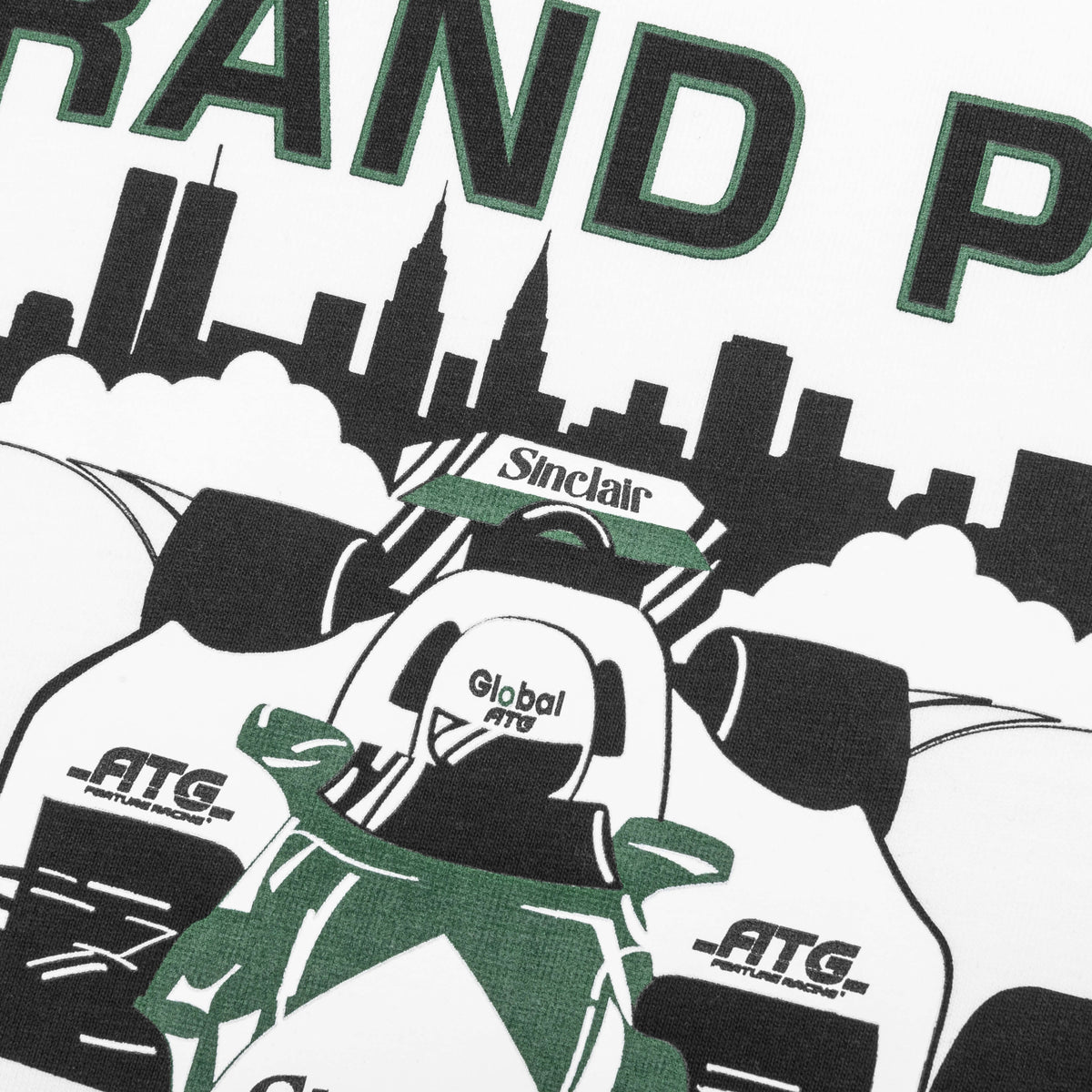 Feature x Sinclair Grand Prix Tee - White