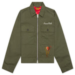 Military Jacket - Olive Drab