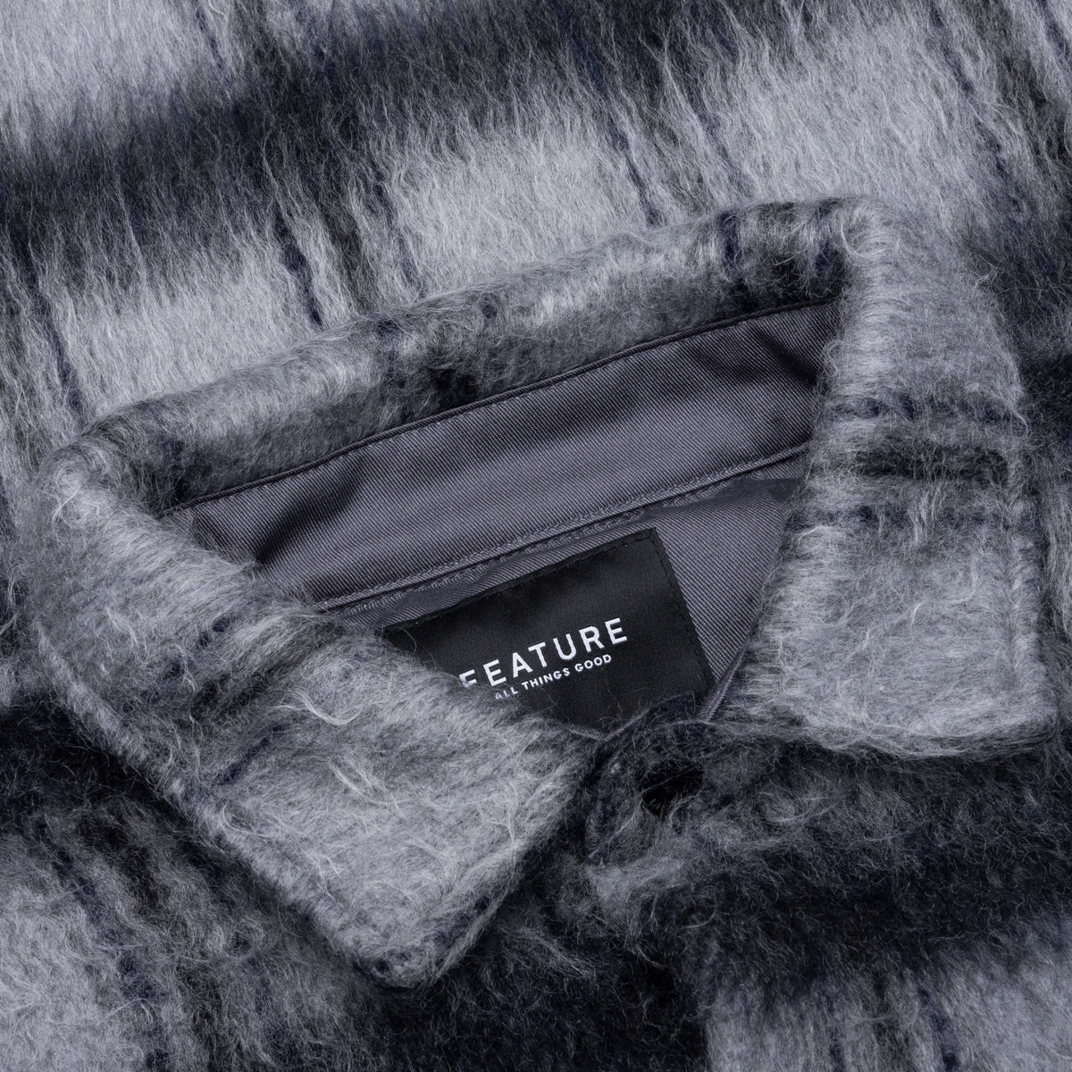 Mohair Flannel - Black