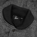 Rounded Par Varsity Jacket - Dark Grey